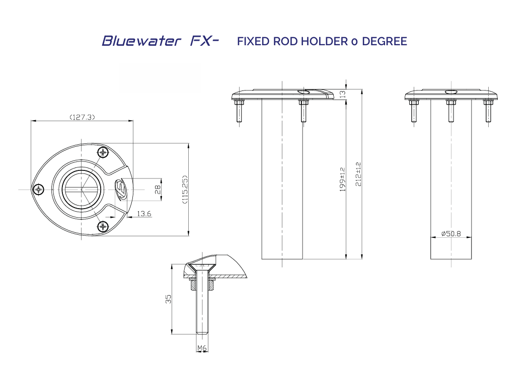 Bluewater FX/0-Degree (Fixed)