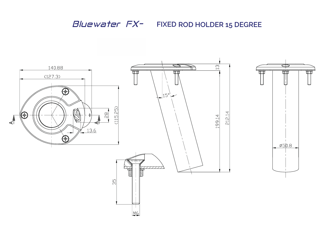 Bluewater FX/15-Degree (Fixed)