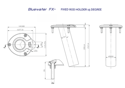 Bluewater FX/15-Degree (Fixed)