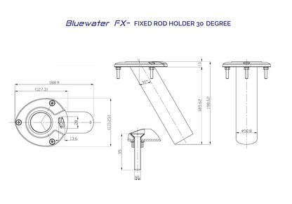 Bluewater FX/30-Degree (Fixed)