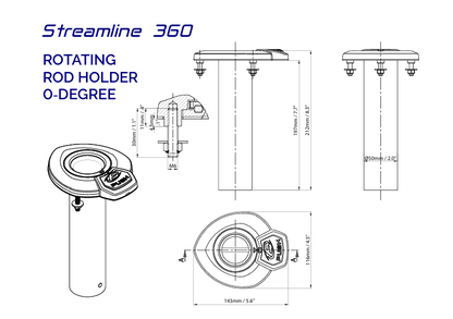 Streamline 360/0-Degree (Rotating)